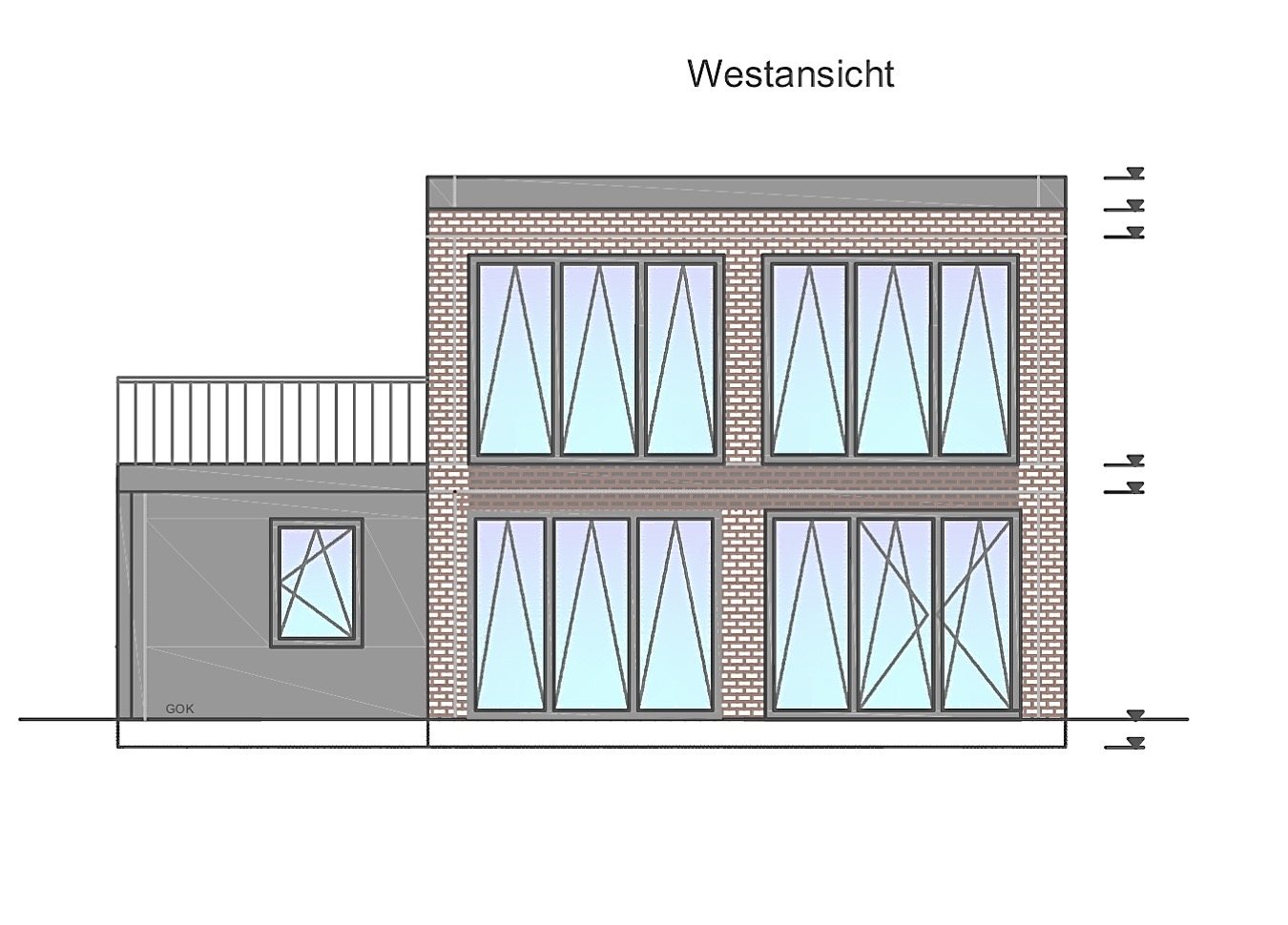 Westansicht